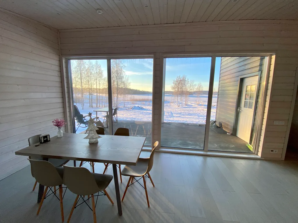 Дом # 1 в карелии с видом на Ладогу