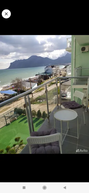 Апартамент с видом на море