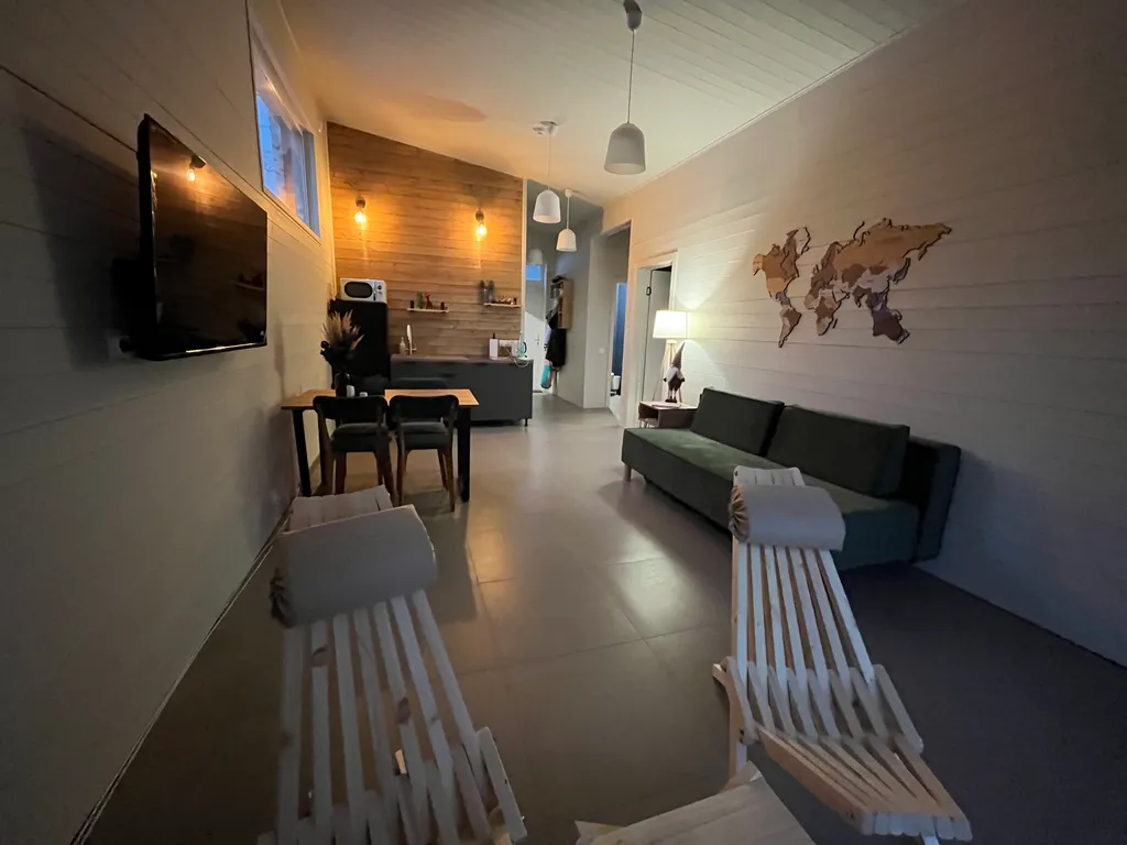 Новый стильный дом с сауной