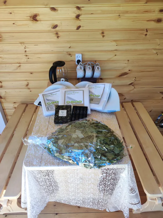 Уютный дом с баней и чаном