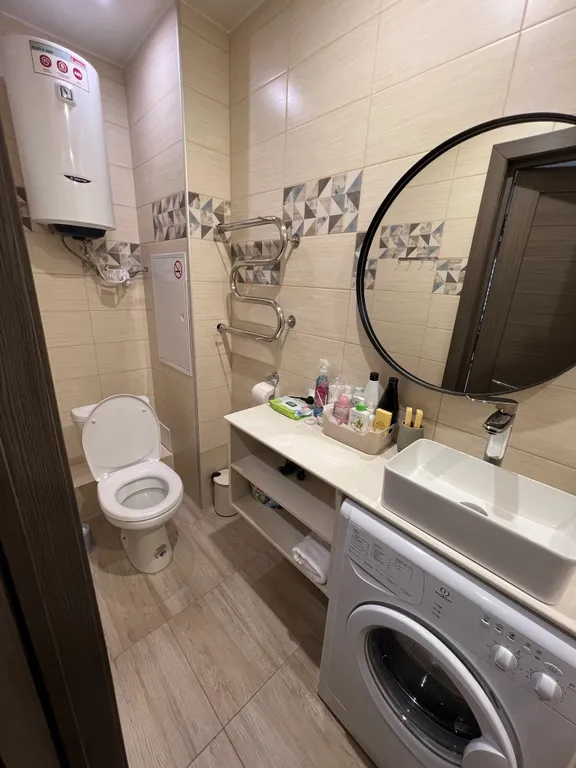 Уютная студия с панорамным балконом рядом с ТРЦ Мега и Шереметьево