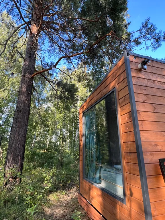 Домики с баней и чанами в Верхнем Дуброво