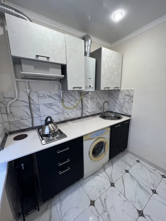 Квартира в синих тонах