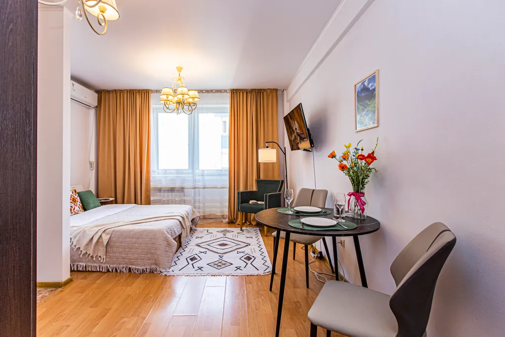 Квартира в ЖК Бастау с красивым видом на горы — аренда посуточно в Алматы