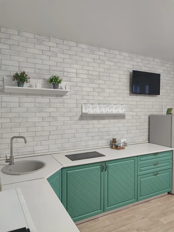 Студия плюс спальня для 4-х человек