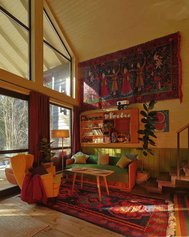 Коттедж Дом Скворечник с сауной — Лупаново