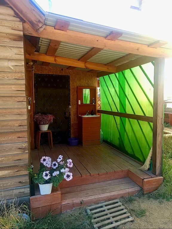 Бюджетная комната в деревенском домике