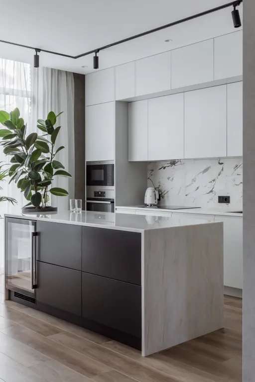 Дизайнерский трёхэтажный дом недалёко от моря