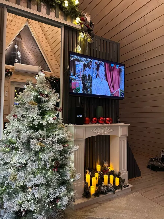 Шале в лесу в Подмосковье