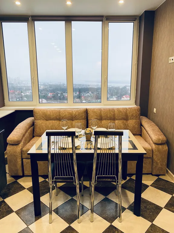 Квартира Апартаменты с потрясающим видом на Волгу — Самара