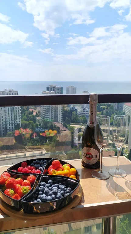 Квартира Современные апартаменты с уникальной крышей и потрясающими видами — аренда посуточно в Сочи