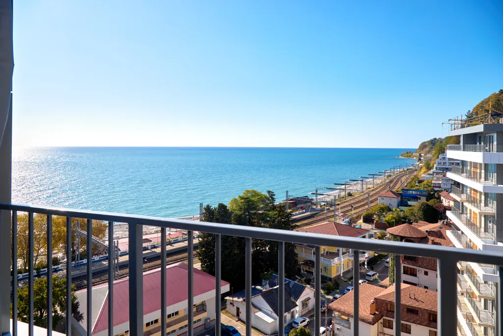 Апартаменты лофт с обзорным видом на море