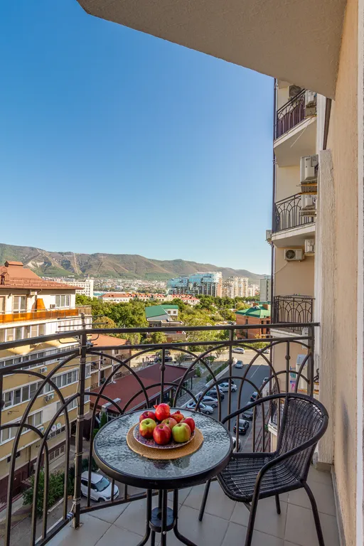 Квартира Уютная квартира с видом на бухту и горы — Геленджик