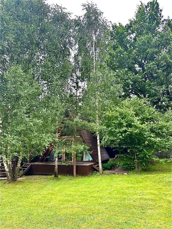 Коттедж Треугольный домик под Минском с сауной и горячей купелью — аренда посуточно в Минск