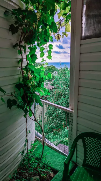 Квартира Квартира Двухместный номер с видом балконом и видом на сад — Кучук-Дере