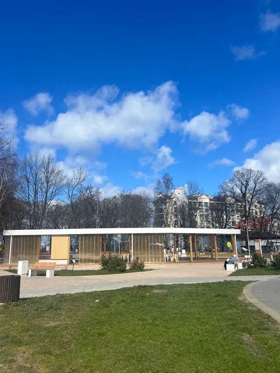 Квартира около парка рядом с морем