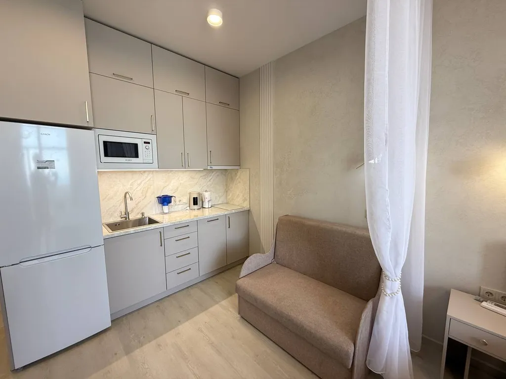 Прекрасная квартира-студия на берегу моря