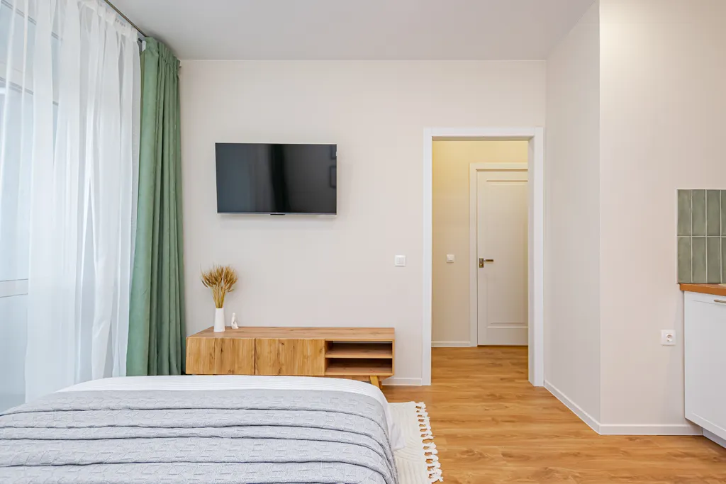 Уютная студия с шикарным видом из окна