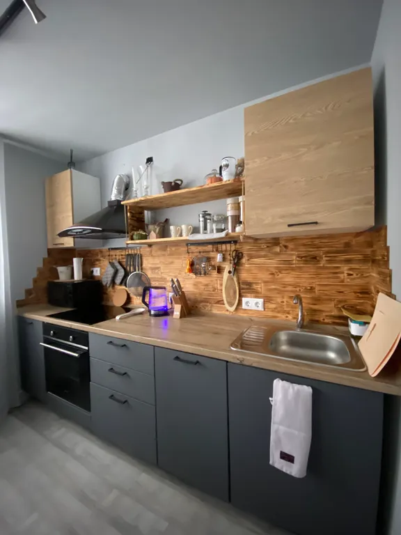 Дом 90m2 — чан на террасе, кухня, Wi-Fi