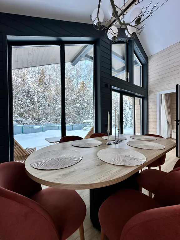 Дом ДАЧА №8 с мастер-спальней и видом на лес