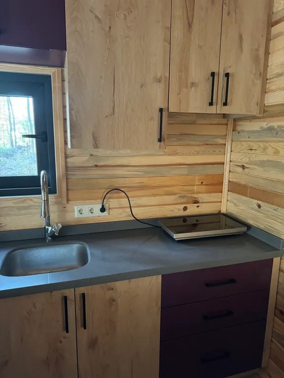 Просторное эко бунгало в сосновом лесу на побережье Турции