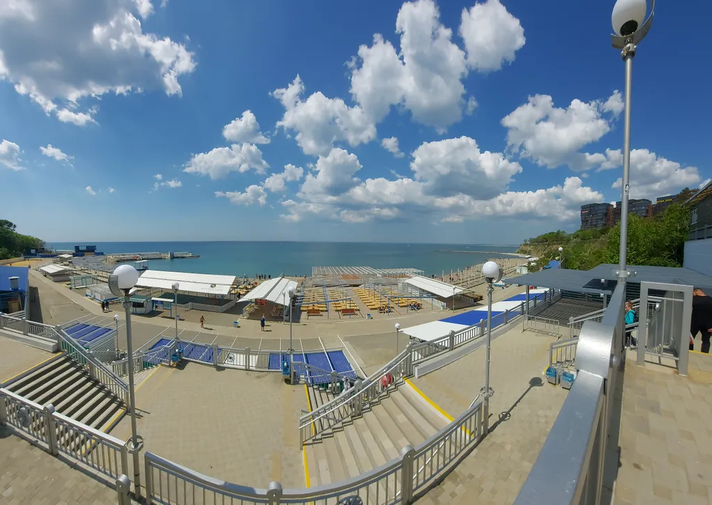 Квартира Квартира Студия с видом на море рядом с парком — Анапа