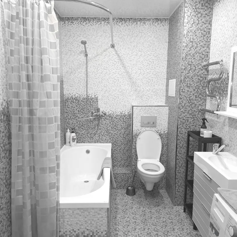 Hoвaя студия cо стильным ремонтом