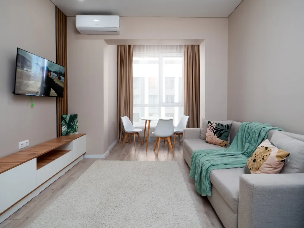 Квартира евродвушка с потрясающим видом на город