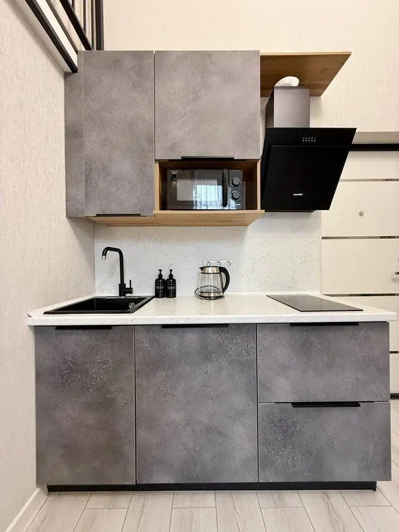 Апартаменты двухуровневые 3 минуты до пляжа