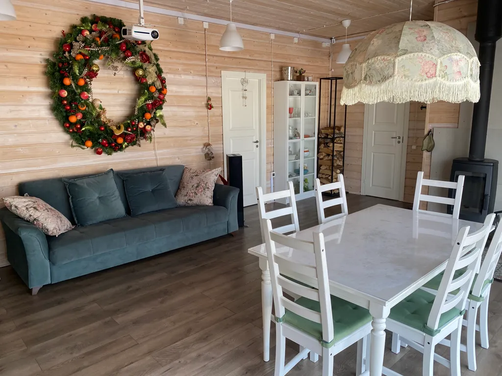 Новый коттедж на берегу ладожских шхер