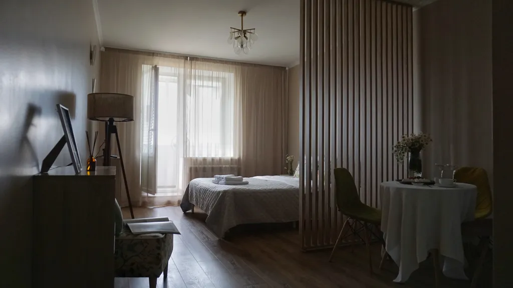 Студия с роскошными закатами