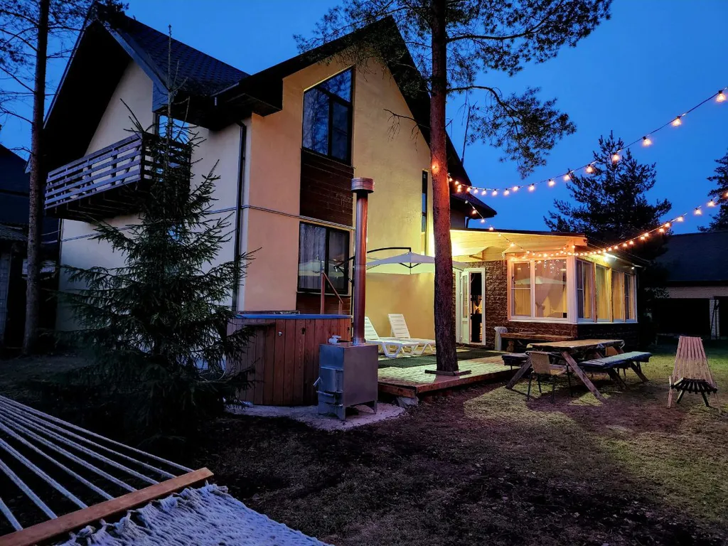 Спа-коттедж с купелью фурако и ик-сауной