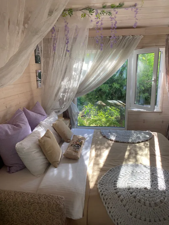 Дом в эко стиле Прованс для ценителей уюта и уединения