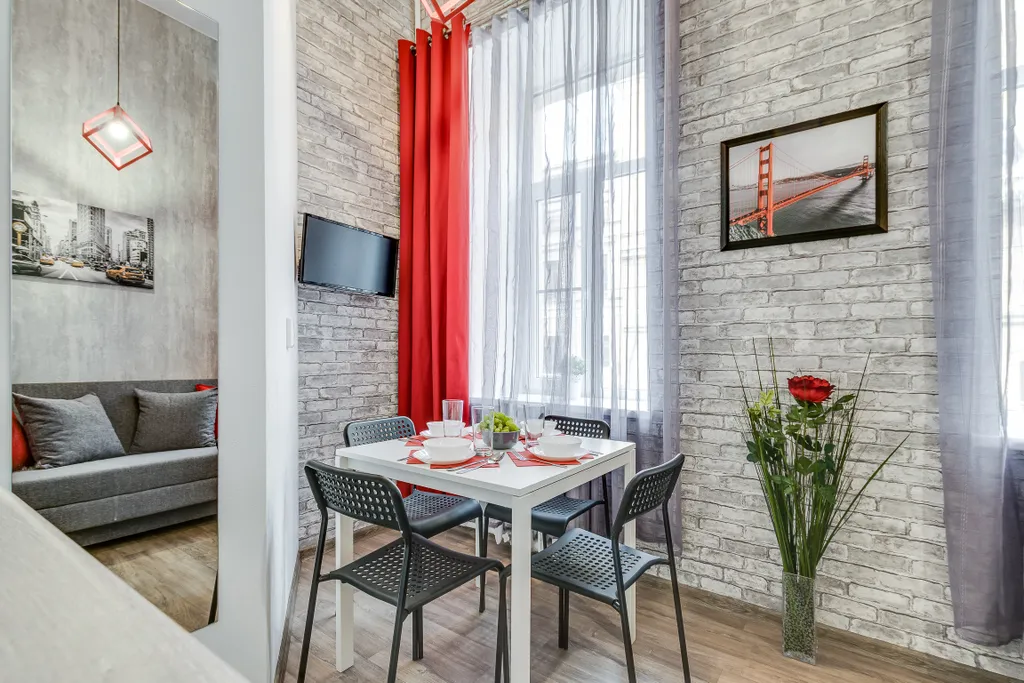 Квартира Квартира Студия Нью-Йорк в центре города — Санкт-Петербург