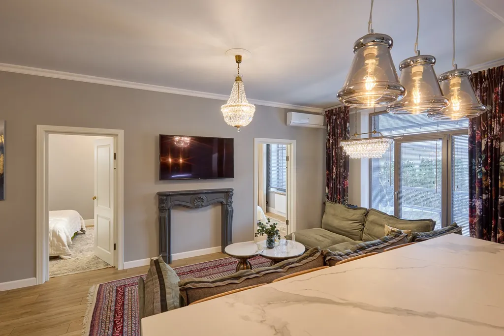 Дизайнерские апартаменты в стиле пост-модерн