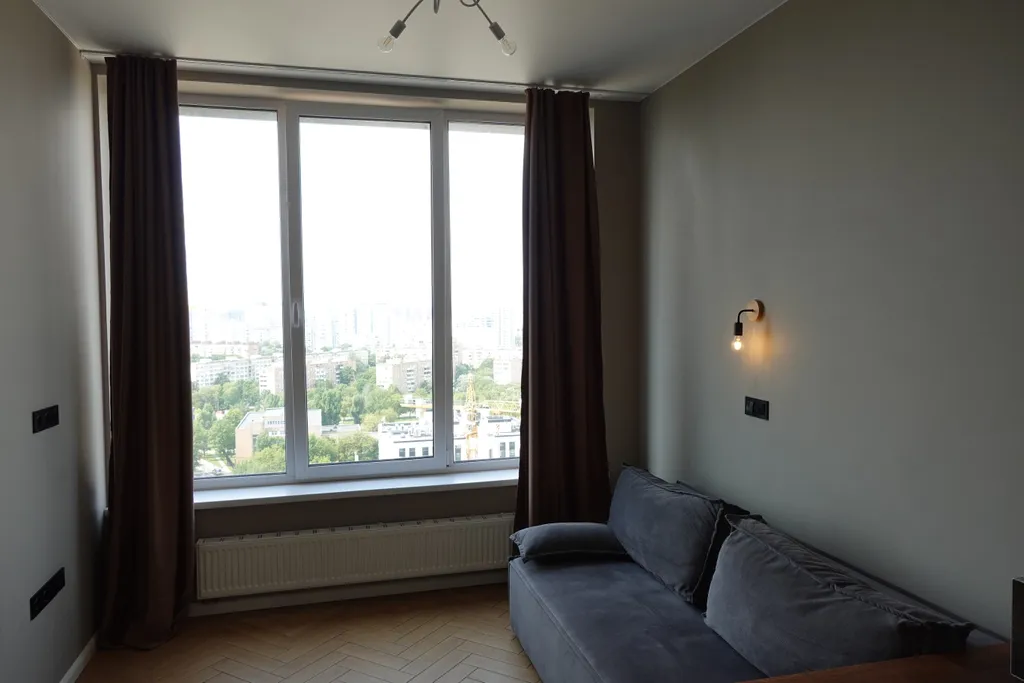 Квартира Квартира Евродвушка в современном ЖК на воде, высокий этаж, вид на центр Москвы — Москва