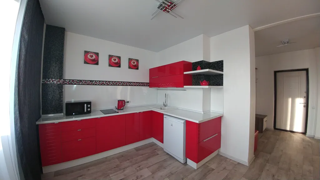 Квартира с дизайнерским ремонтом и красивым видом на город