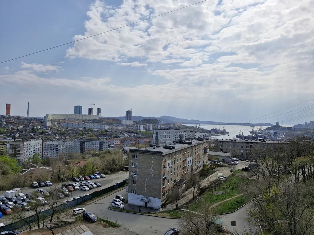 Квартира Квартира Большая 1комнатная с видом на море возле ТЦ Черемушки и Опера и Балета — Владивосток