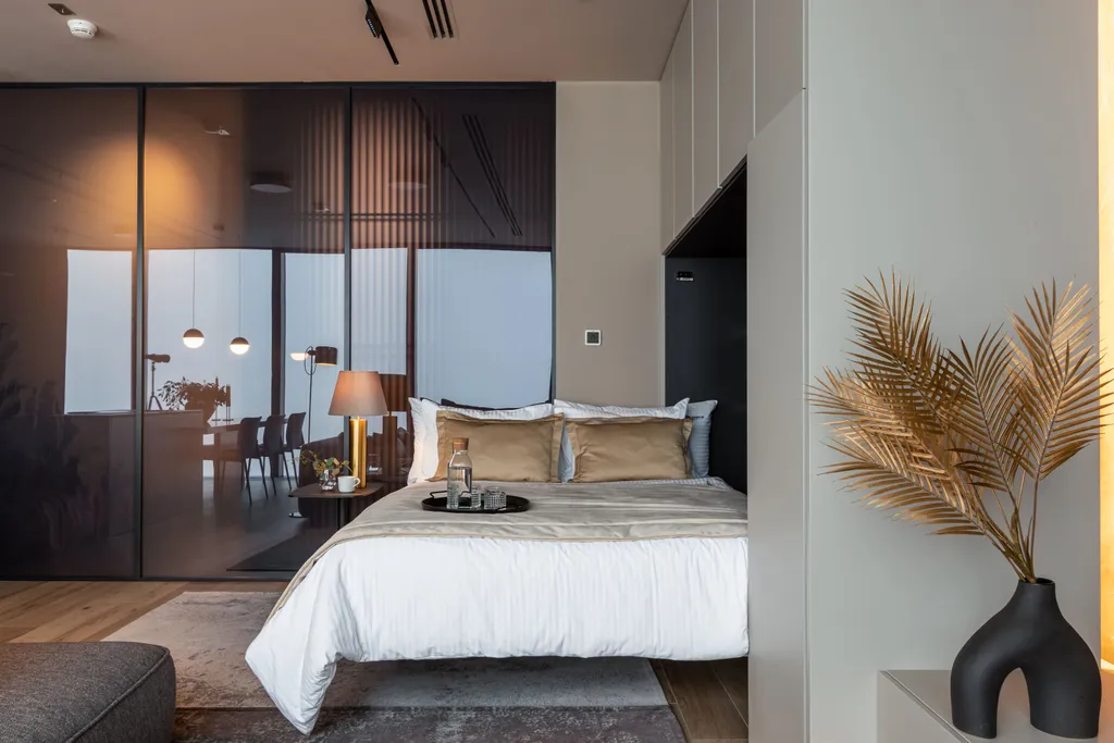 Самый стильный апартамент на 79 этаже с караоке! 20 тыс песен