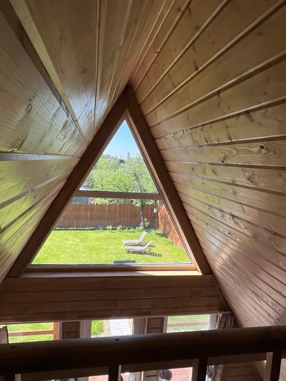 Коттедж Коттедж Новый уютный А-фрейм в черте города — Казань