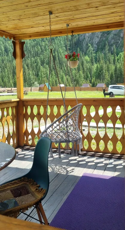 Домик с удобствами внутри