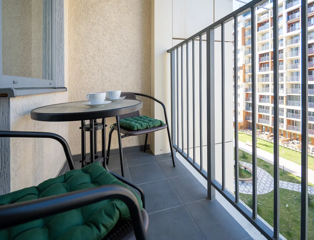 Большая комфортная квартира у моря в закрытом комплексе