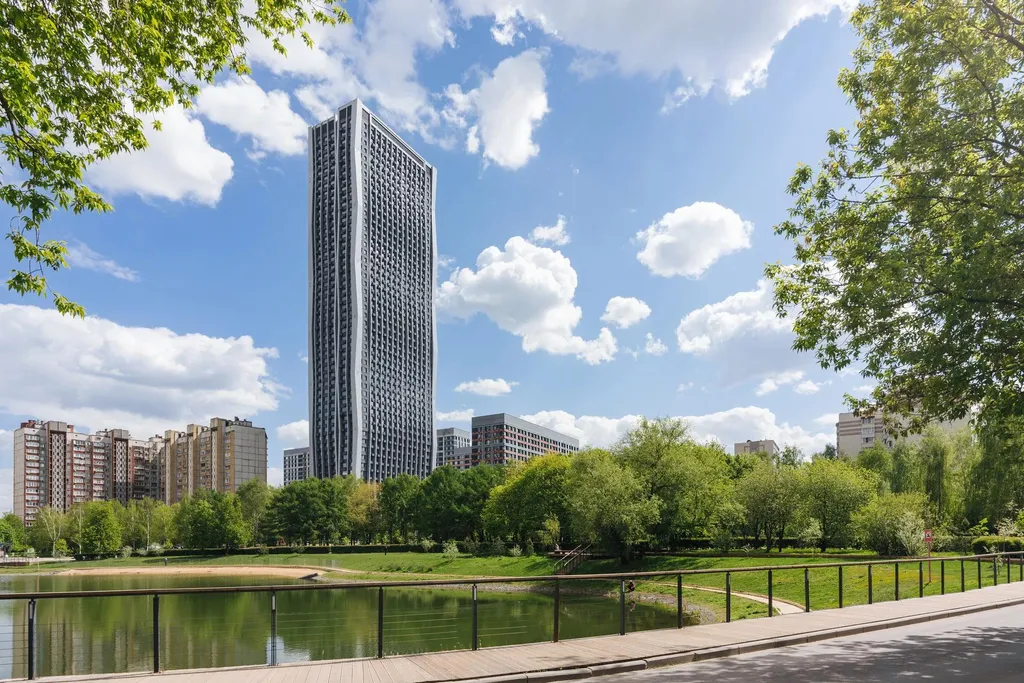 Квартира Квартира с панорамным видов 52 этаж в Afi Tower — Москва