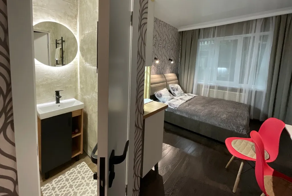 Квартира Благоустроенная студия в центре города — аренда посуточно в Ессентуки