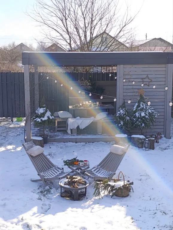 Дом с видом на горы