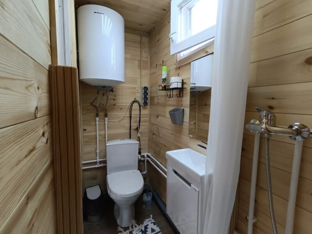 Домик с панорамным видом