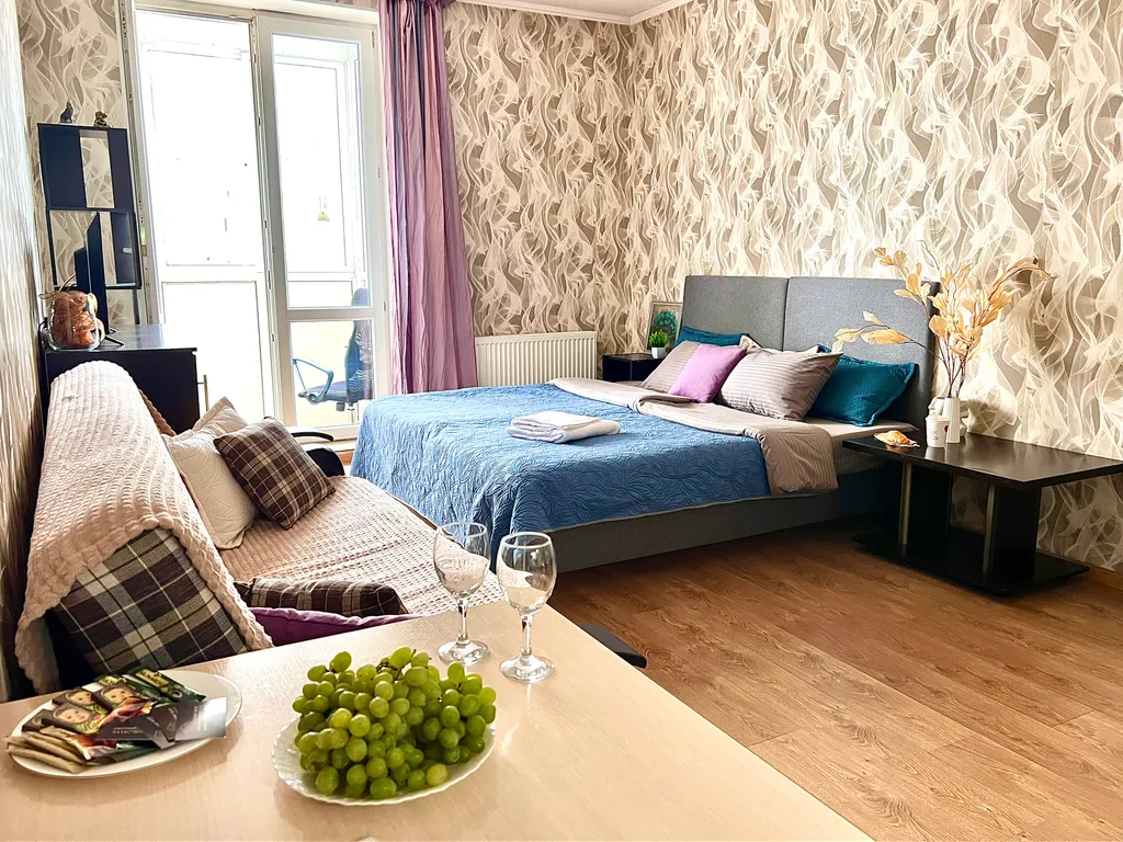 Студия с уютным интерьером