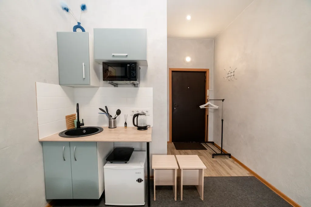 Уютная студия на Быковского