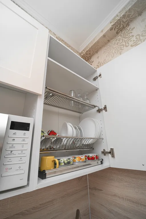 Очень теплый апартамент с открытым балконом, кухней, парковкой