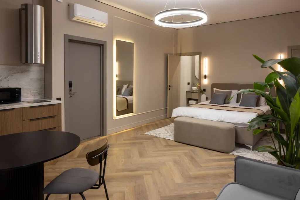 Апартаменты с видом на реку